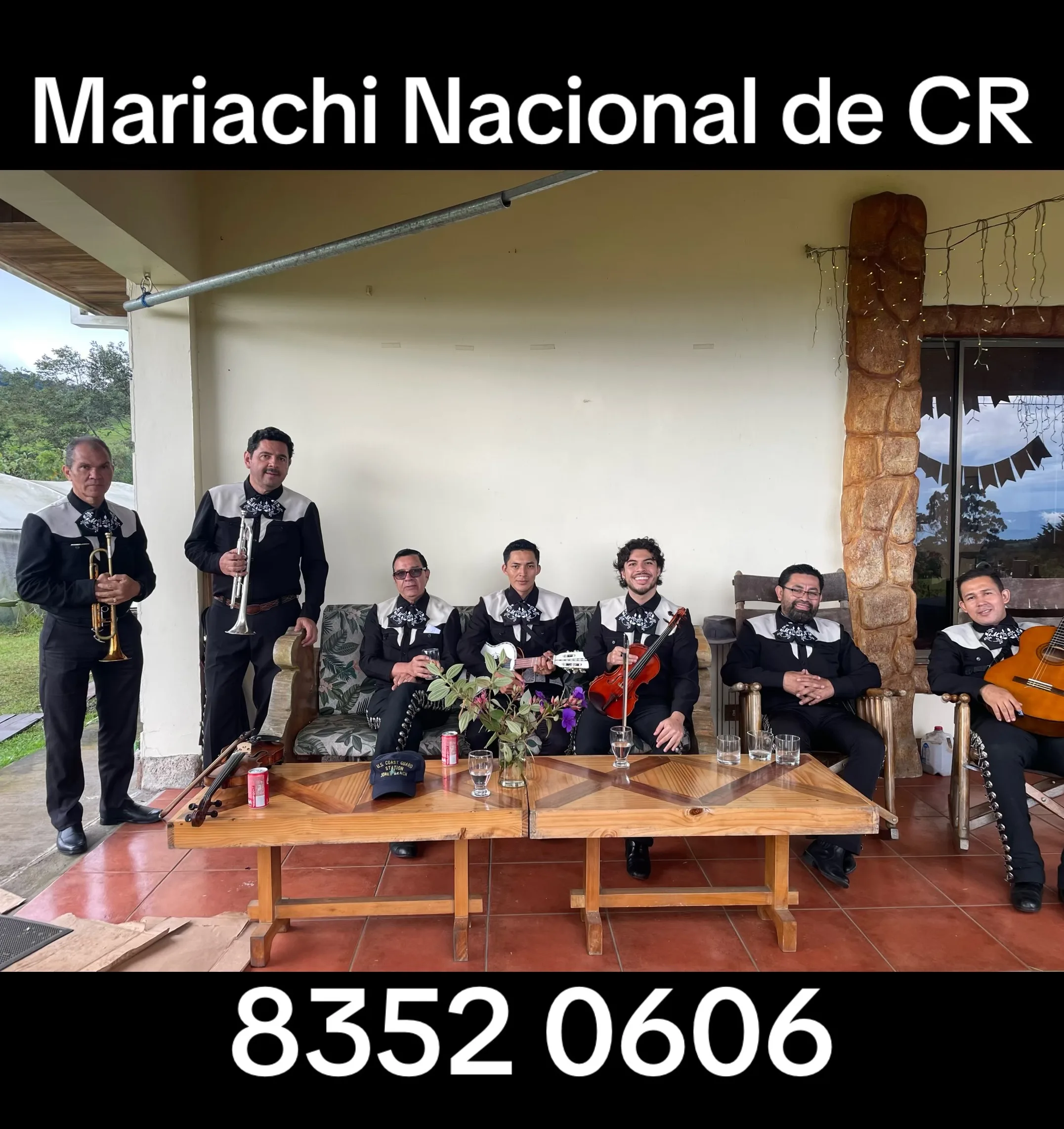 El Mariachi Nacional de CR en un evento especial