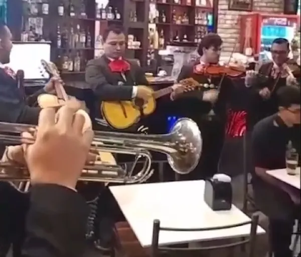Video de mariachi tocando en vivo en boda