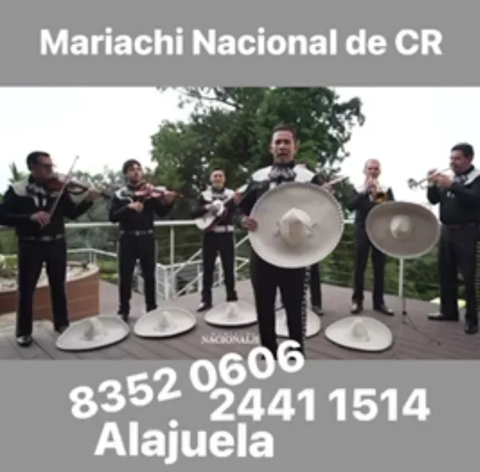 Video del Mariachi Nacional de CR en una presentación oficial